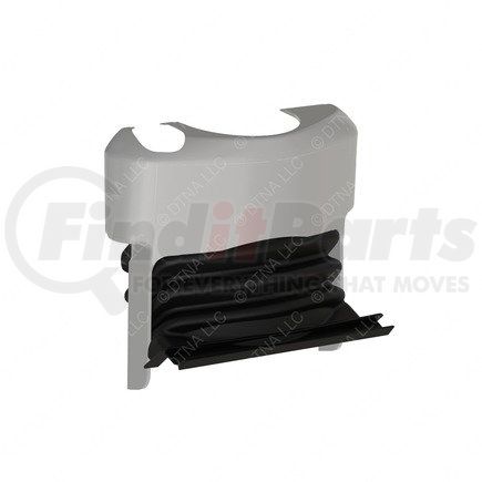 A18-48258-039 by FREIGHTLINER - Steering Column Cover - ABS/PC, Shadow Gray, 3.5 mm THK