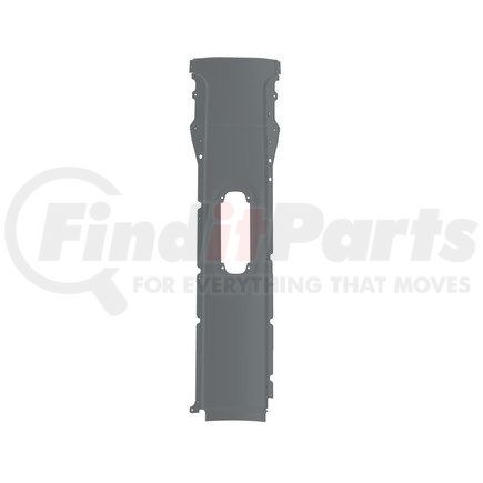 A18-49155-000 by FREIGHTLINER - Sleeper Side Panel Trim - Left Side, Polypropylene, Slate Gray, 1134.75 mm x 239.93 mm