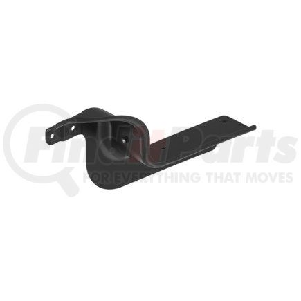 A18-42679-002 by FREIGHTLINER - Fender Support - Left Side, Steel, Black, 433.43 mm x 227.67 mm, 1.78 mm THK