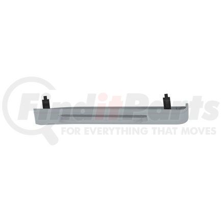 A18-43251-003 by FREIGHTLINER - Ignition Switch Bezel - Right Side, Polycarbonate/ABS, Shadow Gray, 3 mm THK