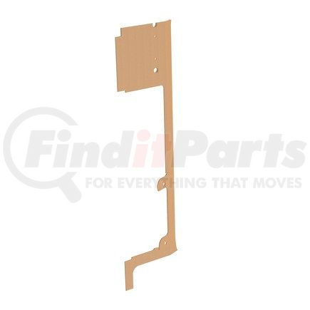 A18-42231-003 by FREIGHTLINER - Sleeper Side Panel Trim - Upholstery, Side, Front, Tumbleweed, Open Cell Polyurethane, Fiber Board, Right Hand