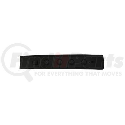 A18-43654-001 by FREIGHTLINER - Body B-Pillar Trim Panel - Thermoplastic Polyurethane, Black