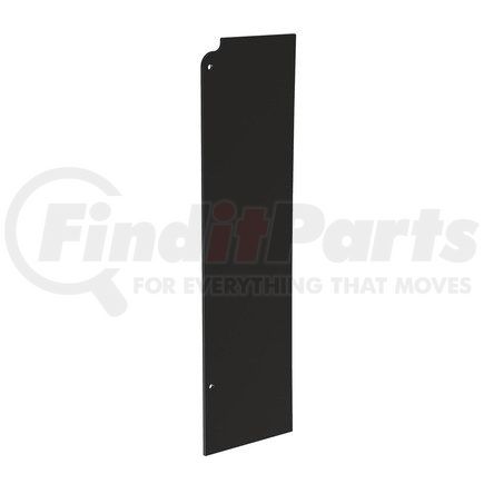 A18-57166-000 by FREIGHTLINER - Sleeper Cabinet Carpet - Left Side, Fiber Board, Graphite Black, 0.08 in. THK