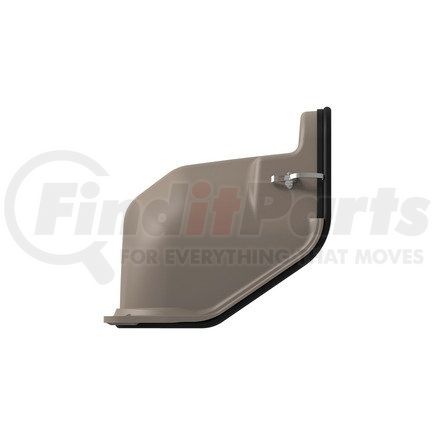 A18-58016-006 by FREIGHTLINER - Engine Housing Cover - Polyurethane, Ash Taupe, 706.25 mm x 546.24 mm