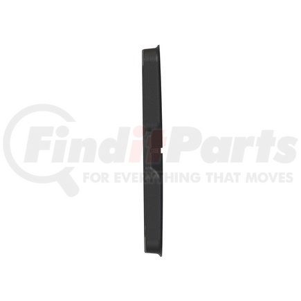 A18-58833-002 by FREIGHTLINER - Sleeper Side Panel Trim - Trim, Door, Sleeper Access, with Window, Carbon, Thermoplastic Olefin