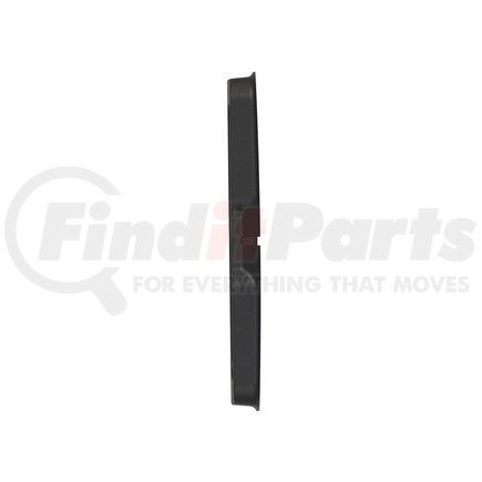 A18-58833-003 by FREIGHTLINER - Sleeper Side Panel Trim - Trim, Door, Sleeper Access, with Vent, Carbon, Thermoplastic Olefin