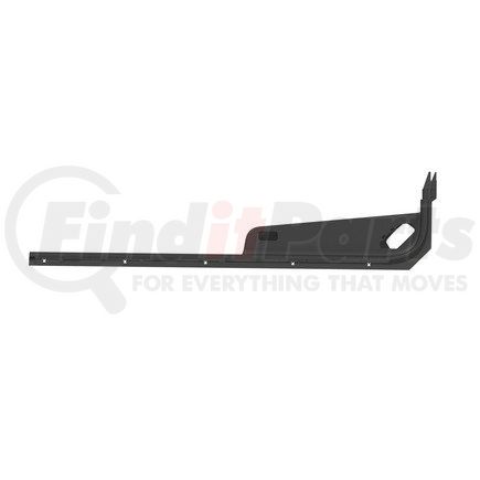 A18-58854-002 by FREIGHTLINER - Sleeper Side Panel Trim - Trim Assembly, Halo, Side, Bulge, without Bunk, Shale-Dark Gray, Polypropylene, Left Hand