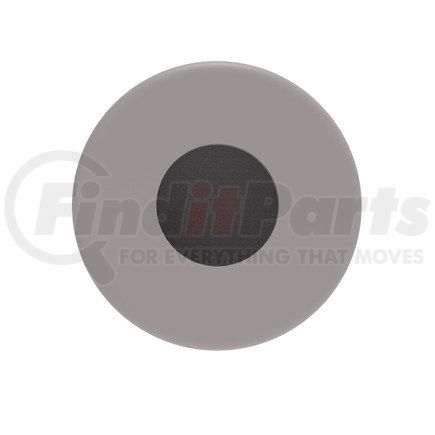 A18-52438-400 by FREIGHTLINER - Upholstery Button - Vinyl, Opal Gray