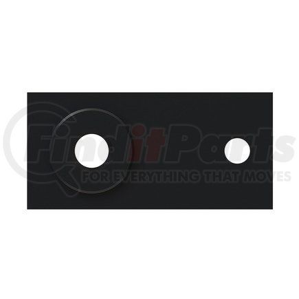 A18-52790-003 by FREIGHTLINER - Cab Assist Handle Bracket - Aluminum, 48.3 mm x 23 mm, 3.17 mm THK