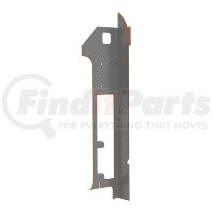 A18-52892-400 by FREIGHTLINER - Interior Upholstery Kit - Left Side, Slate Gray, 2 mm THK