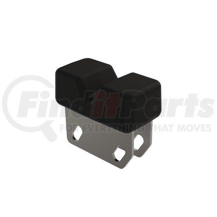 A18-63393-002 by FREIGHTLINER - Hood Stop Buffer - 87.99 mm x 46.3 mm