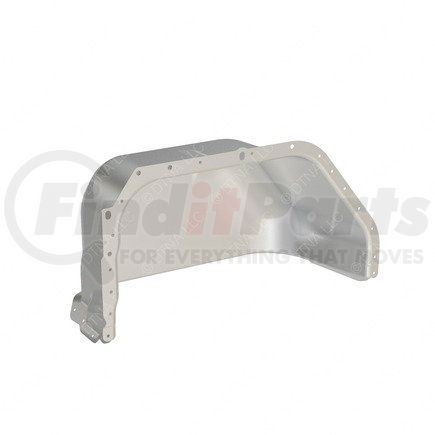 A18-65440-003 by FREIGHTLINER - Engine Tunnel - Steel, 728.5 mm x 409.1 mm, 1.6 mm THK