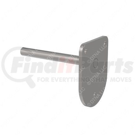 A18-65458-001 by FREIGHTLINER - Antenna Bracket - Stainless Steel, 4.76 mm THK