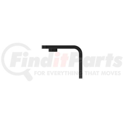 A18-63854-000 by FREIGHTLINER - Floor Pan Crossmember Reinforcement - Steel, 165 mm x 128 mm, 6.35 mm THK