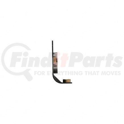 A18-68079-004 by FREIGHTLINER - Floor Pan Crossmember Reinforcement - Galvanized Steel, 2.51 mm THK