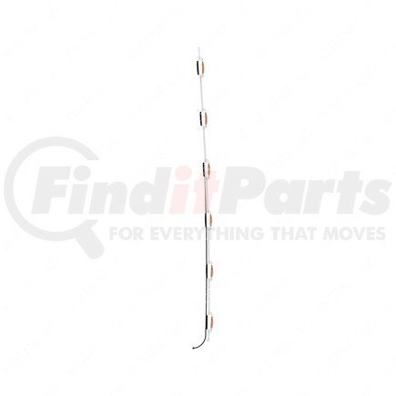 A18-68004-003 by FREIGHTLINER - Side Skirt - Polished, 1162.1 mm x 88.9 mm, 0.91 mm THK