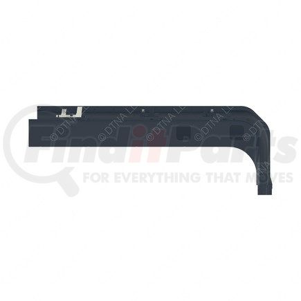 A18-68431-008 by FREIGHTLINER - Sleeper Side Panel Trim - Panel, Halo, Side, 72, Shelf, Lamp, Carbon, Thermoplastic Olefin, Right Hand