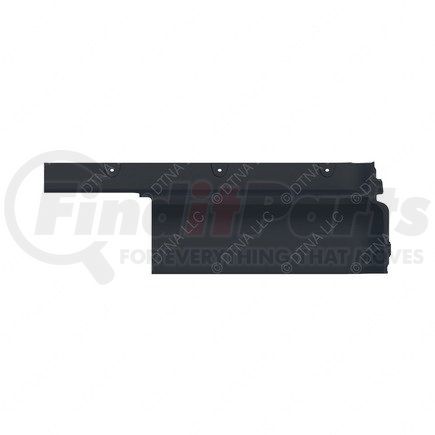 A18-68431-010 by FREIGHTLINER - Sleeper Side Panel Trim - Panel, Halo, Side, Carbon, Thermoplastic Olefin, Right Hand