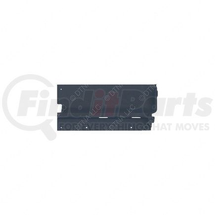 A18-68431-017 by FREIGHTLINER - Sleeper Side Panel Trim - Panel, Halo, Side, Shelf, Carbon, Thermoplastic Olefin, Left Hand