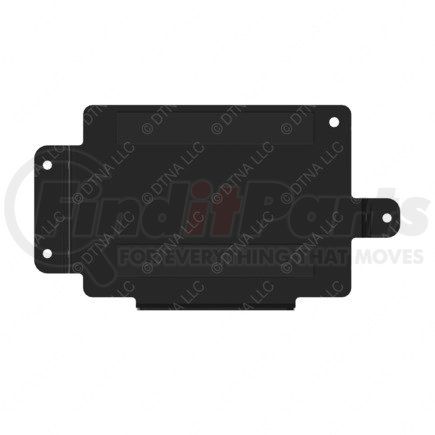 A18-66712-000 by FREIGHTLINER - Overhead Console Bracket - Steel, Black, 0.07 in. THK