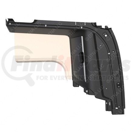 A18-68779-001 by FREIGHTLINER - Overhead Console - Right Side, Thermoplastic Olefin, Carbon, 1286.91 mm x 1105.5 mm