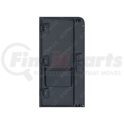 A18-68826-001 by FREIGHTLINER - Sleeper Cabinet Door - Thermoplastic Olefin, Carbon, 917.4 mm x 461.2 mm