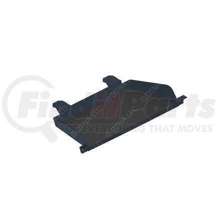 A18-68903-000 by FREIGHTLINER - Multi-Purpose Shelf - Thermoplastic Olefin, Carbon, 519.4 mm x 283 mm, 3.5 mm THK