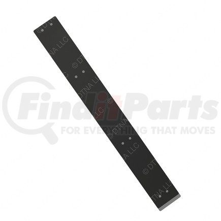 A18-69069-000 by FREIGHTLINER - Sleeper Side Panel Trim - Upholstery, Sidewall, Filler, Door, Lower, Gray, Reinforced Glass Fiber