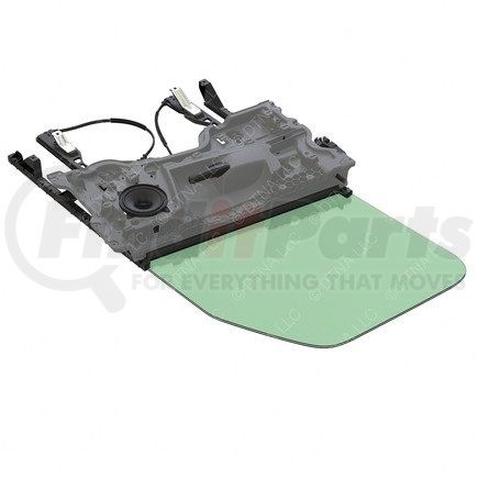 A18-69784-002 by FREIGHTLINER - Door Lock Control Module - Left Side, Gray