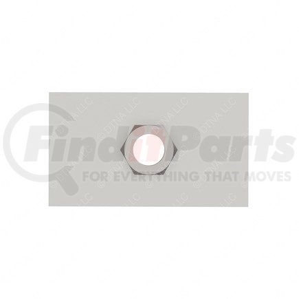 A18-71138-000 by FREIGHTLINER - Seat Belt Bracket - Galvanized Steel, 1.5 mm THK