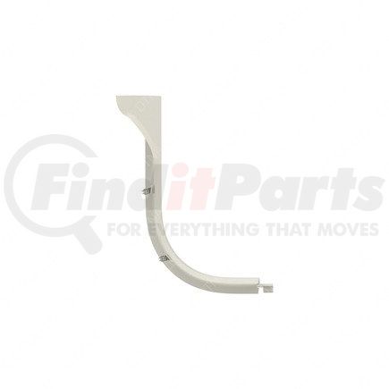 A18-71237-000 by FREIGHTLINER - Sleeper Cabinet Fascia - Left Side, Thermoplastic Olefin, Vapor, 421.3 mm x 375.5 mm