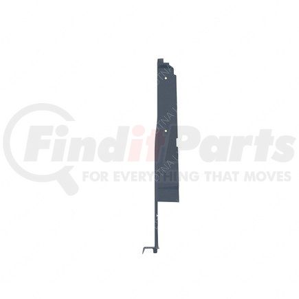 A18-69269-010 by FREIGHTLINER - Body B-Pillar Trim Panel - Right Side, Thermoplastic Olefin, Carbon, 1386.4 mm x 300.8 mm