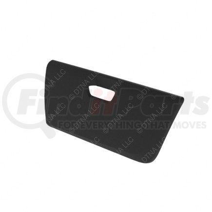 A18-69534-001 by FREIGHTLINER - Overhead Console Door - Right Side, Thermoplastic Olefin, Carbon, 3.5 mm THK