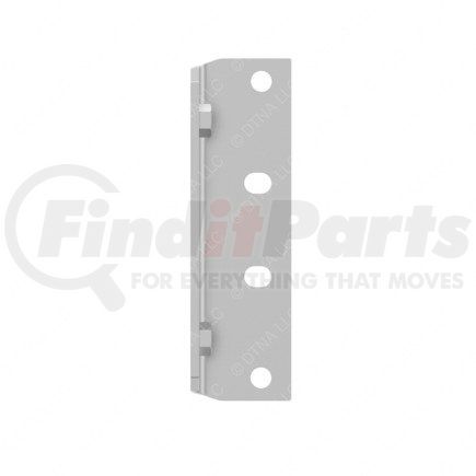 A21-25256-000 by FREIGHTLINER - Bumper Mounting Bracket - Steel, 0.17 in. THK