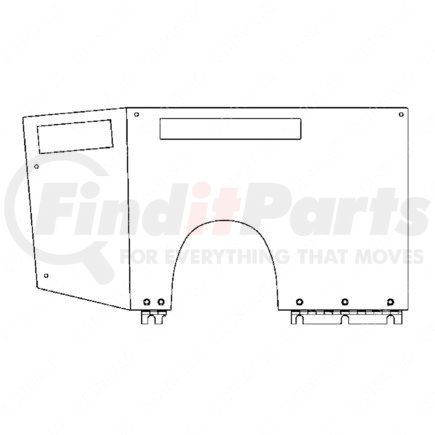 A18-71725-004 by FREIGHTLINER - Instrument Panel Assembly - Gauge, Speedometer, Tachometer, Left Hand Drive, Demist Dash, 11, Black