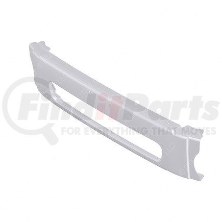 A21-28184-022 by FREIGHTLINER - Bumper Assembly - Steel, Argent Silver, 1424.75 mm x 188.7 mm