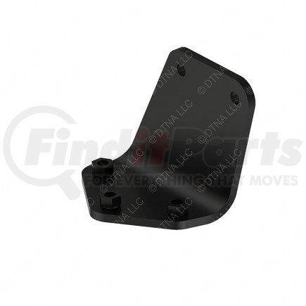 A21-28251-000 by FREIGHTLINER - Bumper Mounting Bracket - Left Side, Steel, 0.37 in. THK