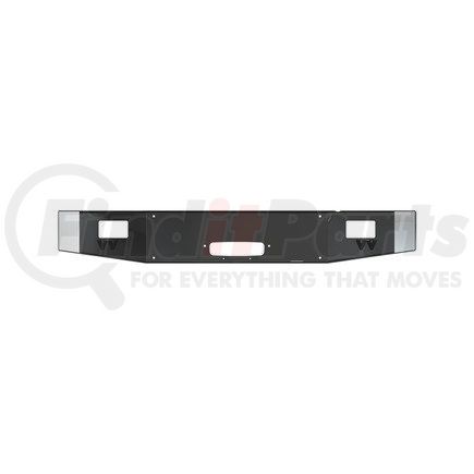 A21-28293-013 by FREIGHTLINER - Bumper - Logger, Sweptback, Chrome