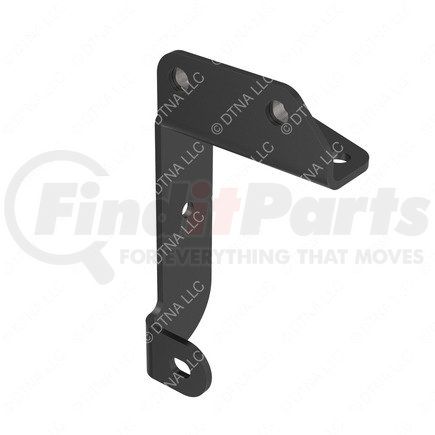 Freightliner A2128465001 Bumper Cover Bracket Bumper Cover Bracket - Steel, Black, 6.35 mm THK