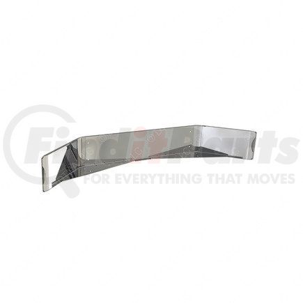 A21-28694-004 by FREIGHTLINER - Bumper - 14 in., Steel, Chrome, Front Frame Extension