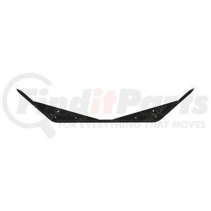 A21-28694-006 by FREIGHTLINER - Bumper - 14 in., Steel, Painted, Straight Frame