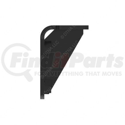 A21-26663-001 by FREIGHTLINER - Bumper Bracket - Right Side, Steel, 0.25 in. THK