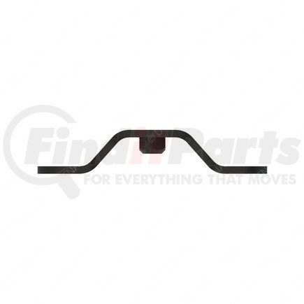 A21-27382-001 by FREIGHTLINER - Bumper Mounting Bracket - Painted, 0.25 in. THK