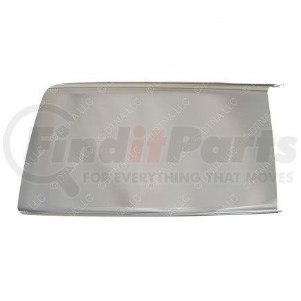 A21-27918-000 by FREIGHTLINER - Bumper End - Left Side, 617.59 mm x 353.52 mm, 3.42 mm THK