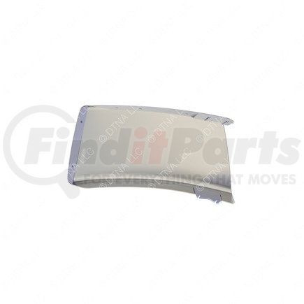 A21-27918-007 by FREIGHTLINER - Bumper End - Right Side, Steel, 3.41 mm THK