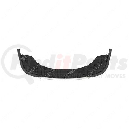 A21-28948-016 by FREIGHTLINER - Bumper - Enhanced Aerodynamic, Gray, Overlay, without Light Cutouts, Global