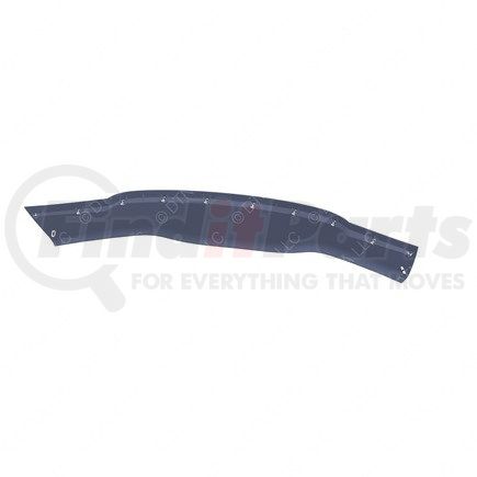 A21-29040-001 by FREIGHTLINER - Air Dam - Thermoplastic Elastomer, Granite Gray, 1810.01 mm x 274.27 mm