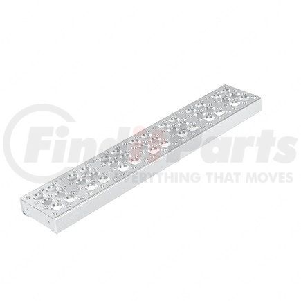 A22-33154-070 by FREIGHTLINER - Fuel Tank Strap Step - Aluminum, 700 mm x 128 mm, 2.03 mm THK