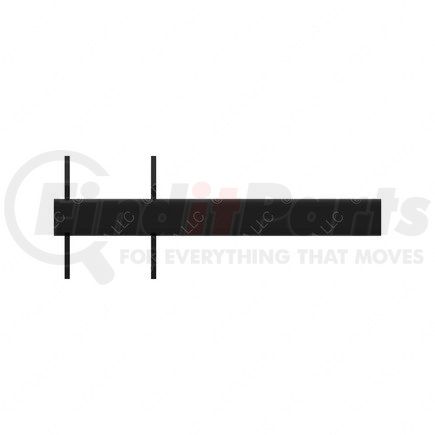 A22-38559-000 by FREIGHTLINER - Mud Flap Bracket - Black, Left Side