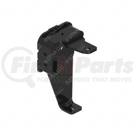 A21-28596-009 by FREIGHTLINER - Bumper Mounting Bracket - Right Side, Steel, 0.31 in. THK